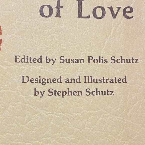 The Language of Love Book with Orange and Cream Cover - Picture 3 of 4